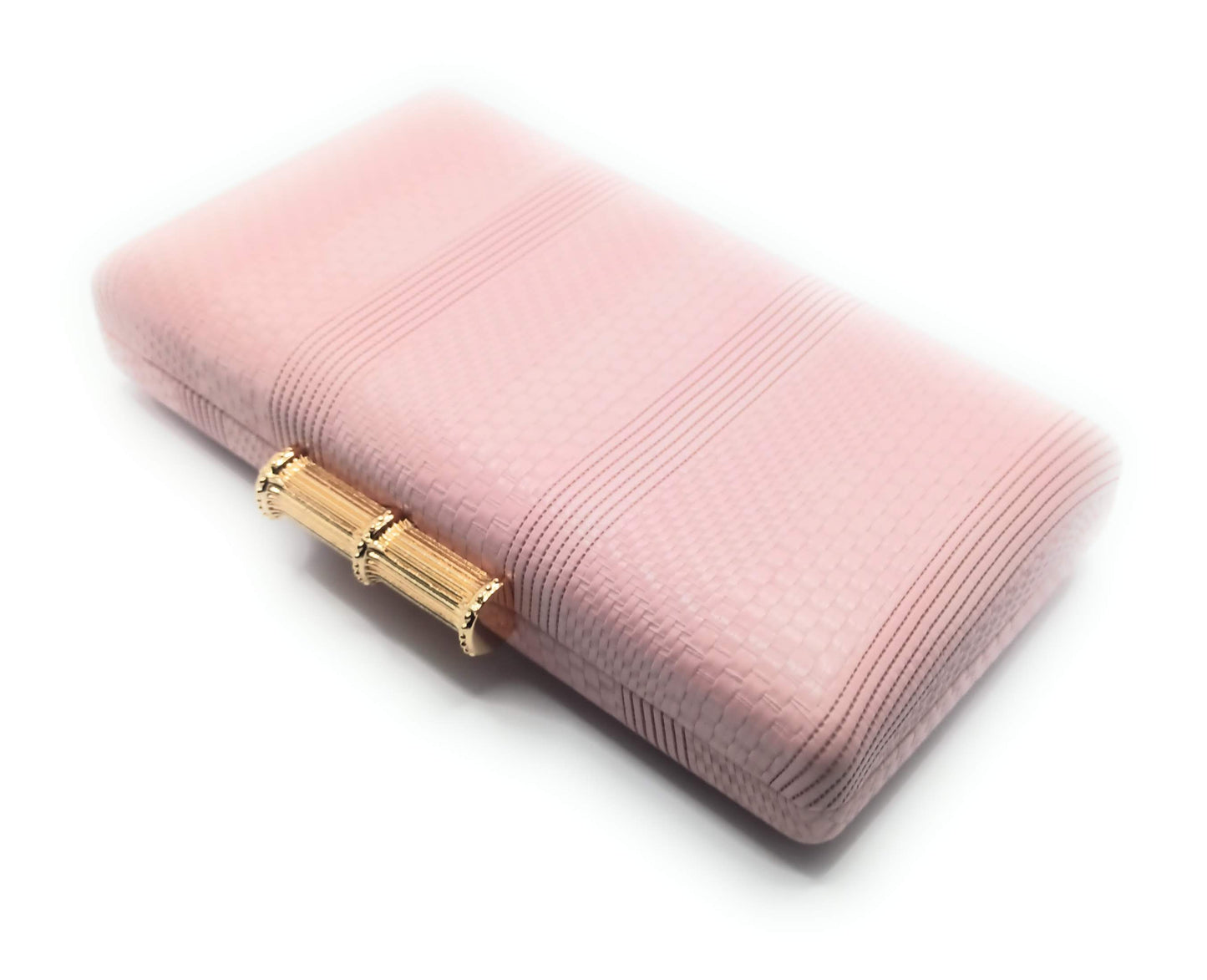 Cartera De Mano Bolso Fiesta Rectangular · Bambú Rosa Claro (últimas unidades!)