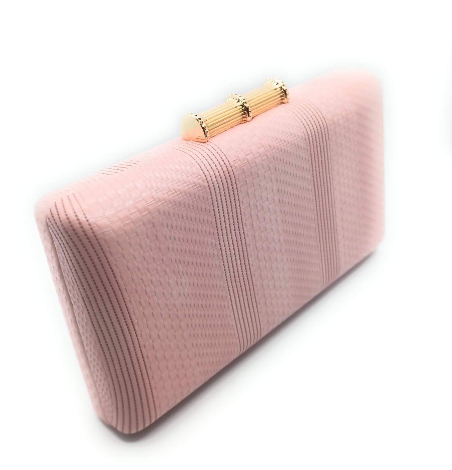 Cartera De Mano Bolso Fiesta Rectangular · Bambú Rosa Claro (últimas unidades!)