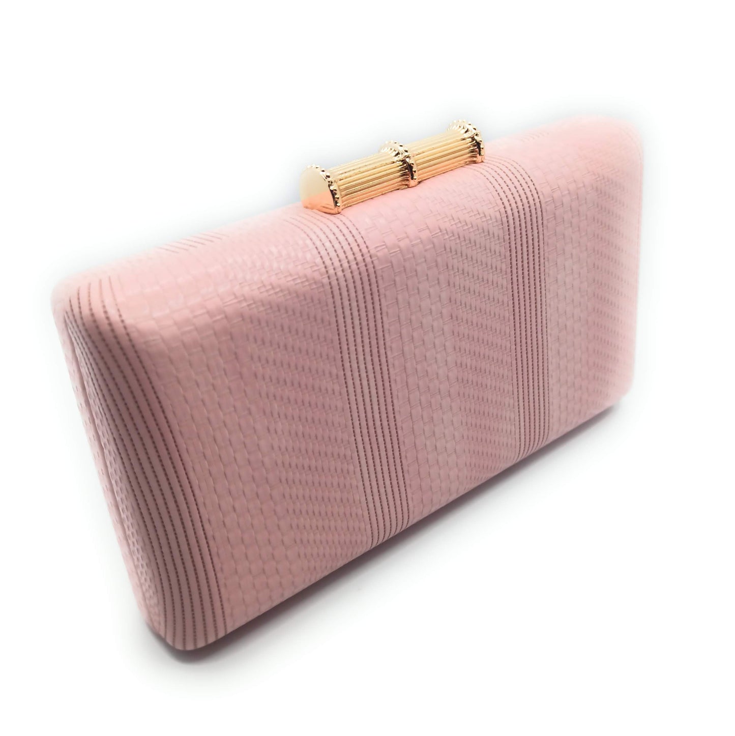 Cartera De Mano Bolso Fiesta Rectangular · Bambú Rosa Claro (últimas unidades!)