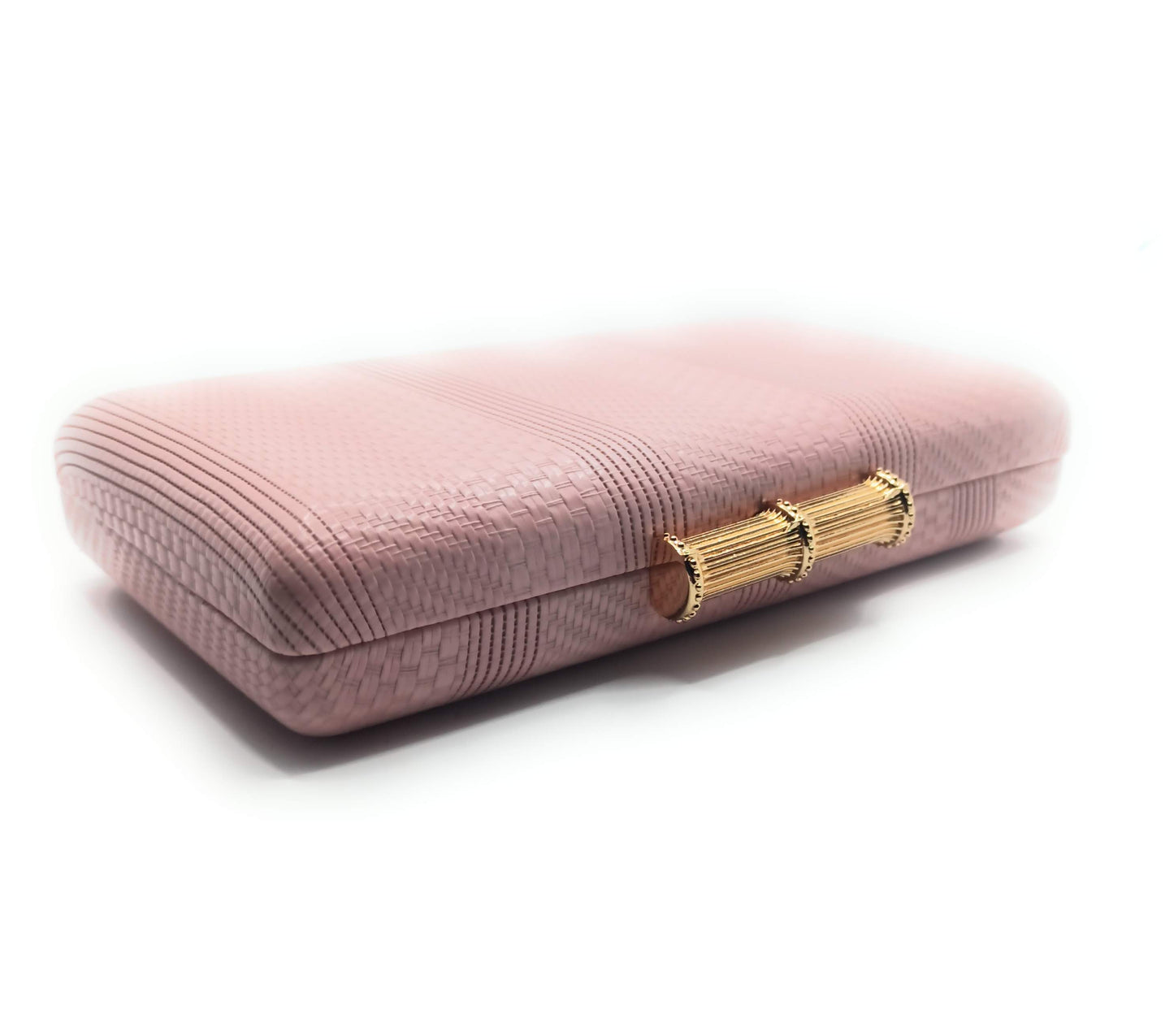 Cartera De Mano Bolso Fiesta Rectangular · Bambú Rosa Claro (últimas unidades!)