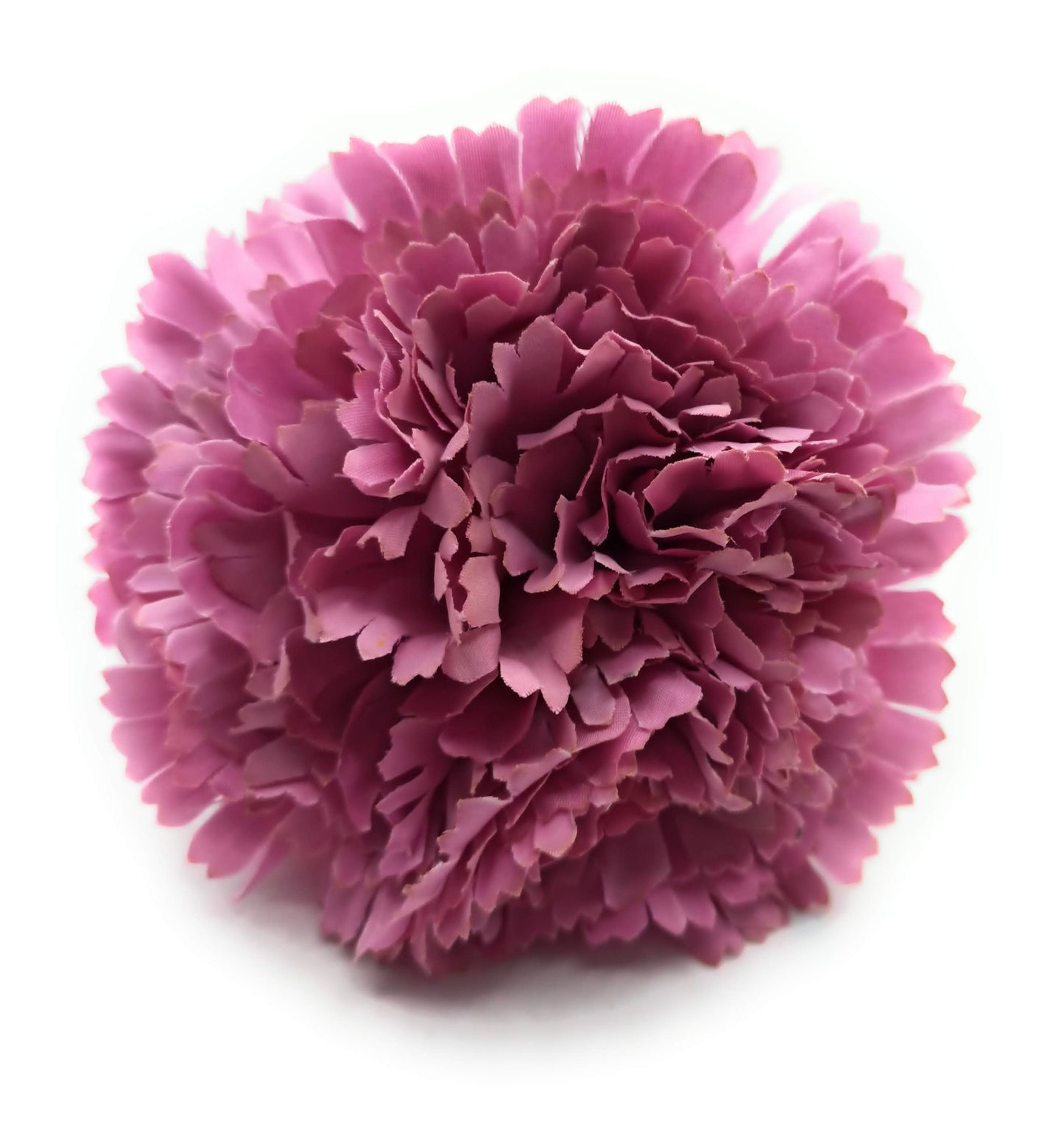 Clavel XL Flor Flamenca Grande Adorno Pelo Mujer · Rosa Malva Ø13cm