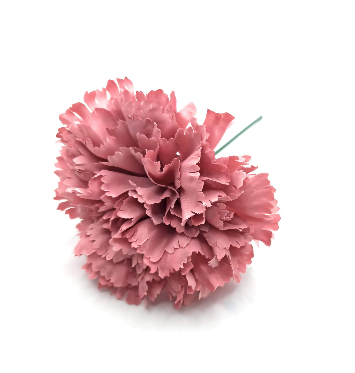 Clavel XL Flor Flamenca Grande Adorno Pelo Mujer · Rosa Viejo Oscuro Ø13cm