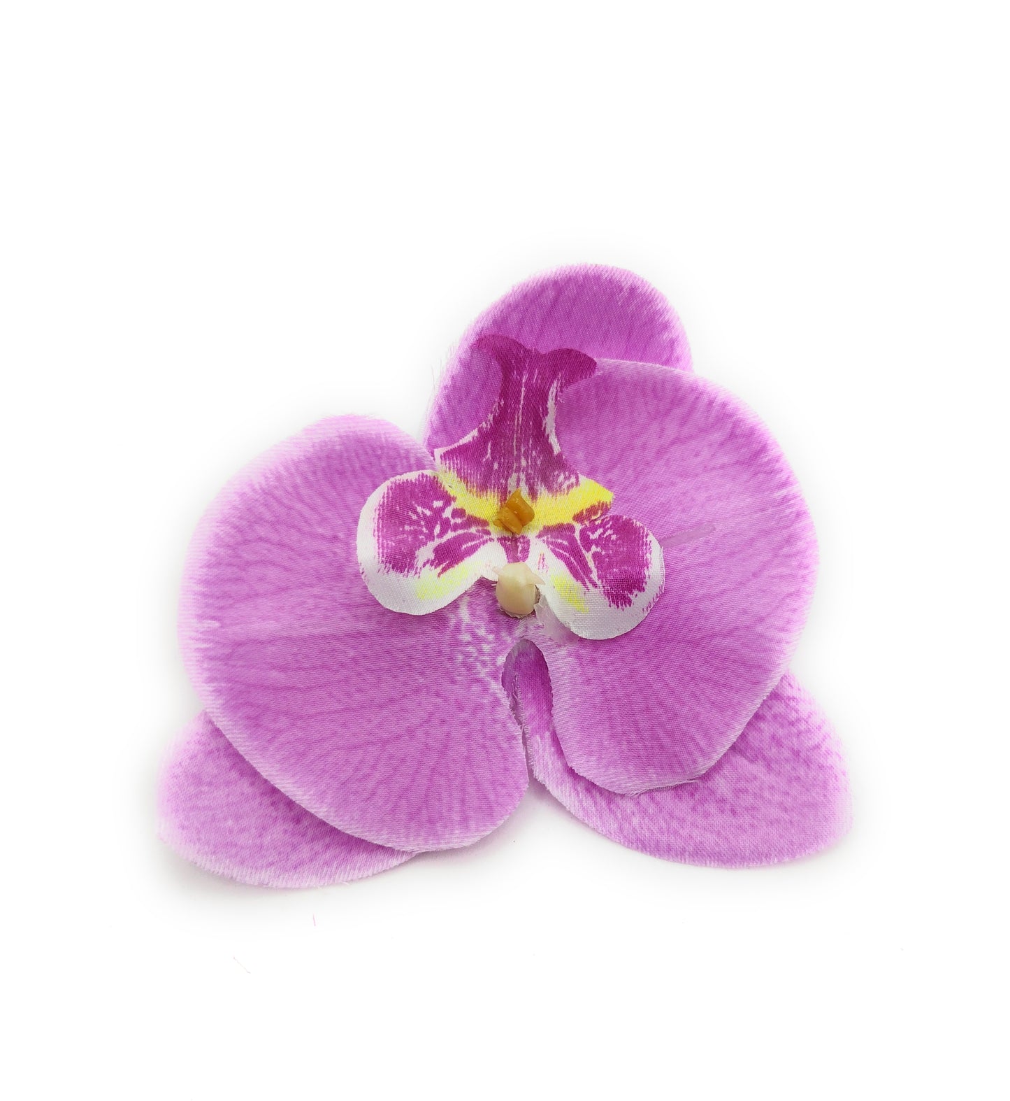 Broche Clip Flamenco Floral · Orquídea Lavanda (Talla M)