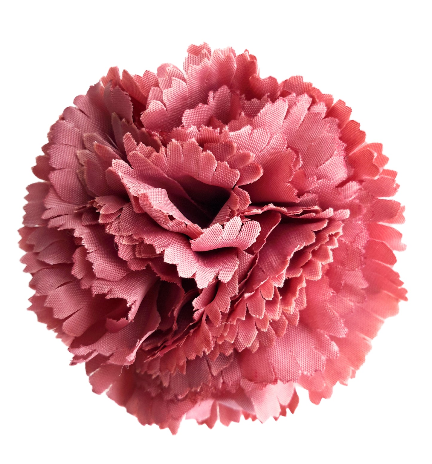 Clavel Flamenco Flor Pelo Ø9cm · Rosa Guinda (última unidad!)