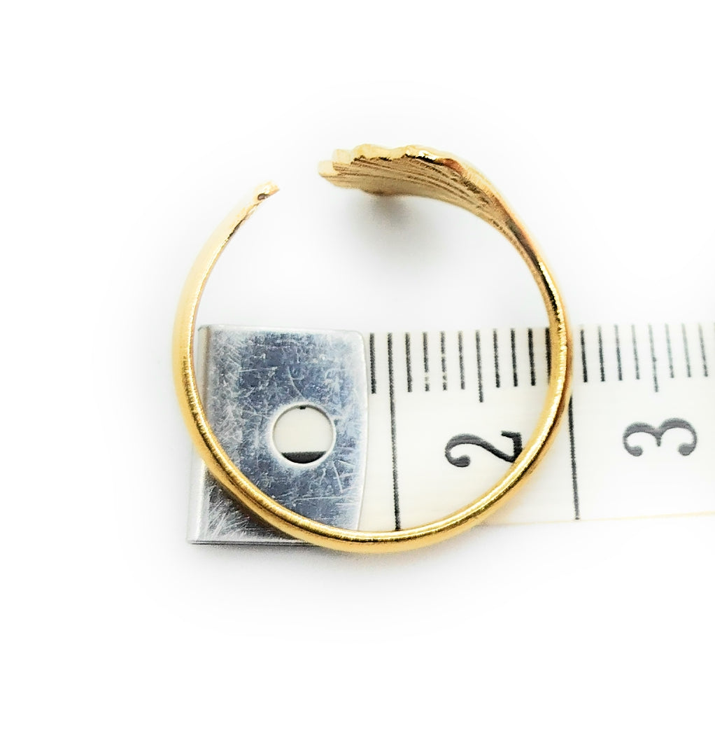 Anillo Dorado · Trebol, Talla única (última unidad!)