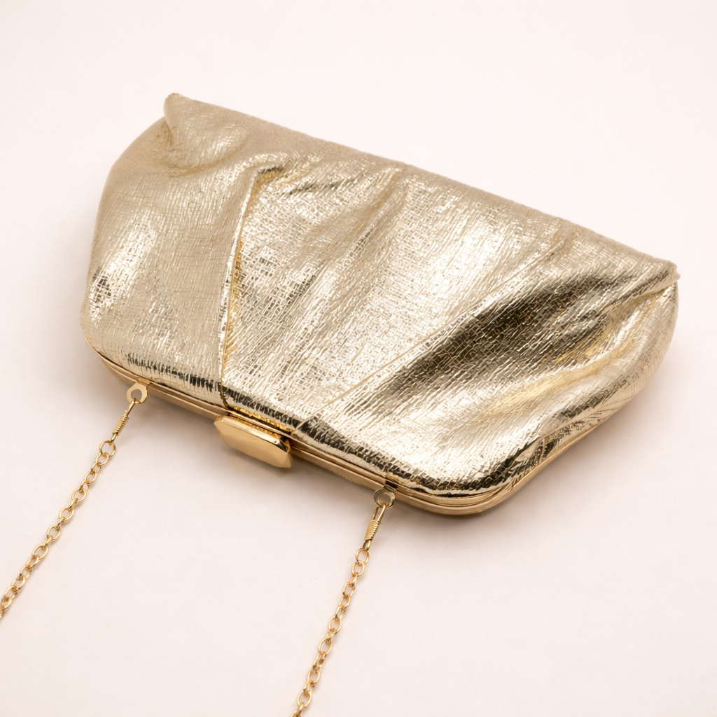 Goldene Handtasche/Abendtasche (Letzte!)