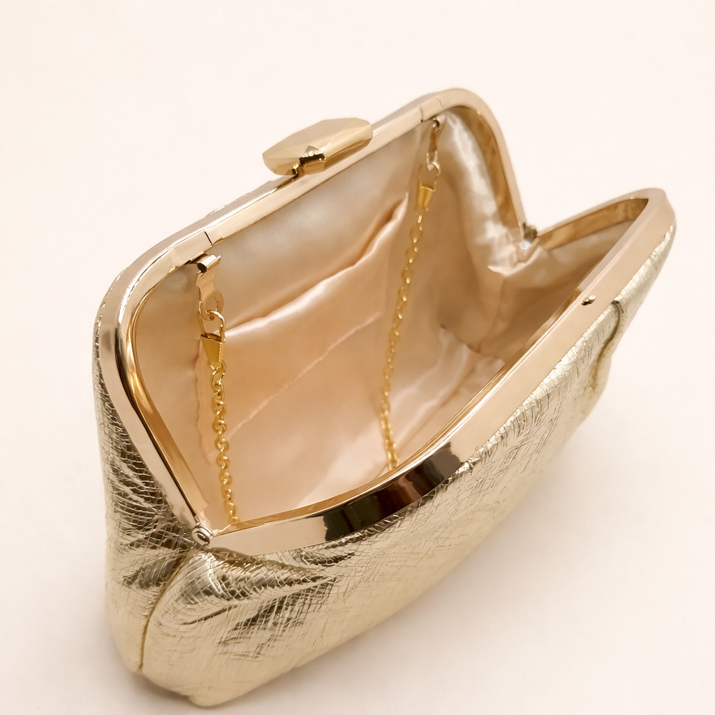 Goldene Handtasche/Abendtasche (Letzte!)