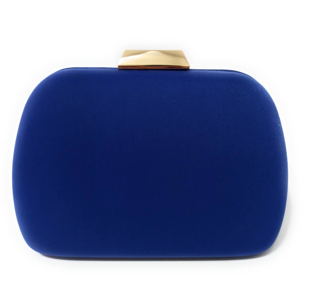 Bolso Fiesta Bombonera Cartera de mano · Azul Oro