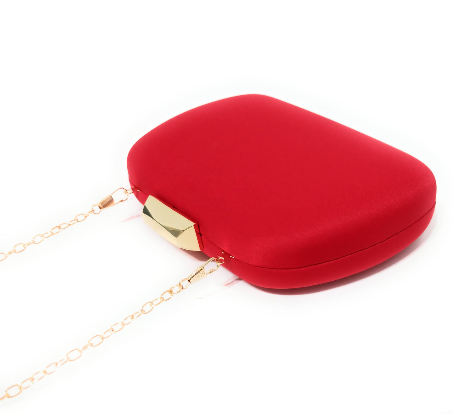 Bolso Fiesta Bombonera Cartera de mano · Rojo Oro (última unidad!)