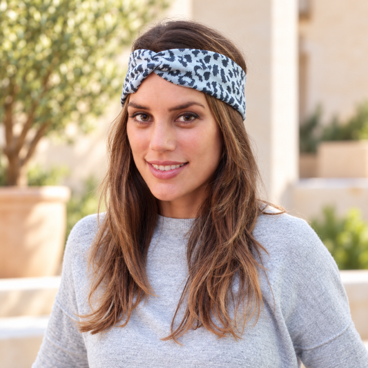 Bandeau élastique pour cheveux · Bleu Lion (Automne-Hiver)