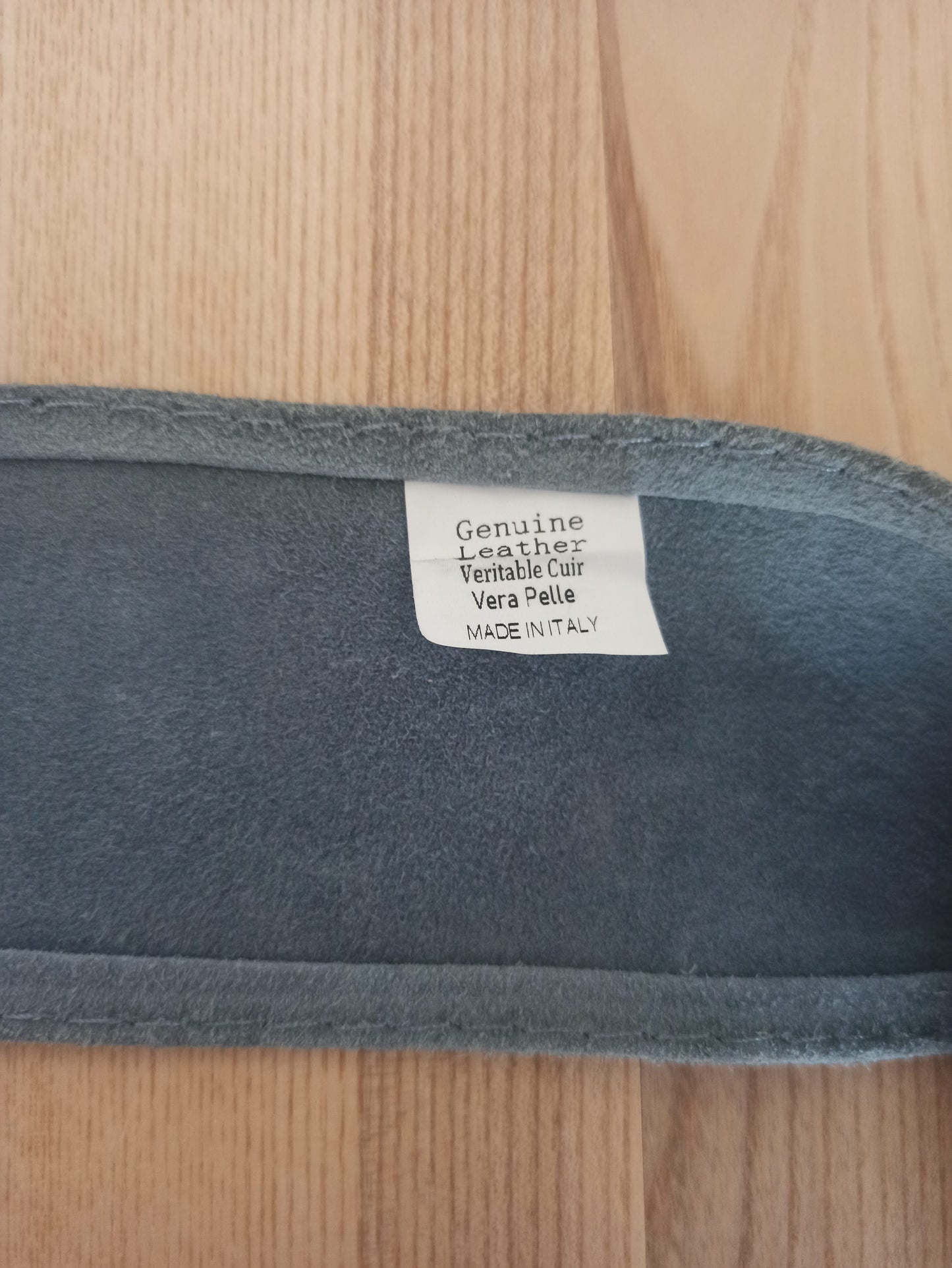Cinturón de Ante Ajustable, Talla única de S a XL · Azul Cian (última unidad!)