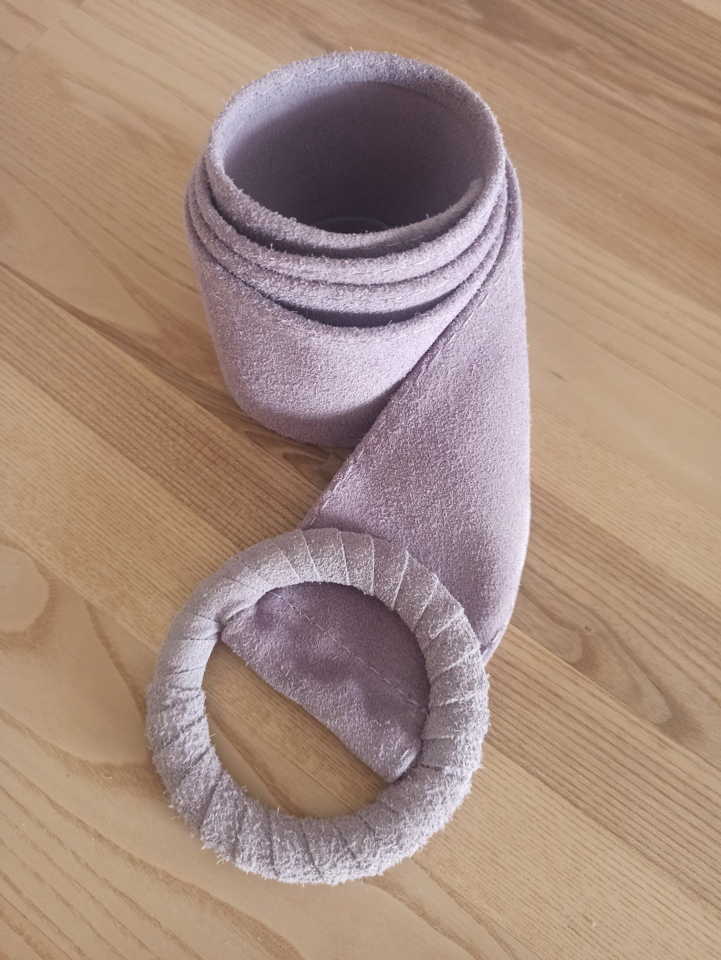 Cinturón de Ante Ajustable, Talla única de S a XL · Lavanda (última unidad!)