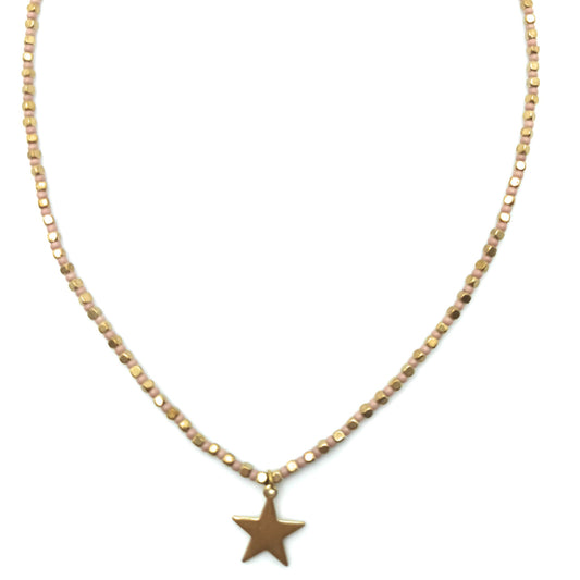 Collar con Cuentas · Nude Estrella
