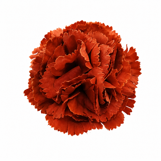 Clavel Flamenco Flor Pelo Ø9cm · Caldera