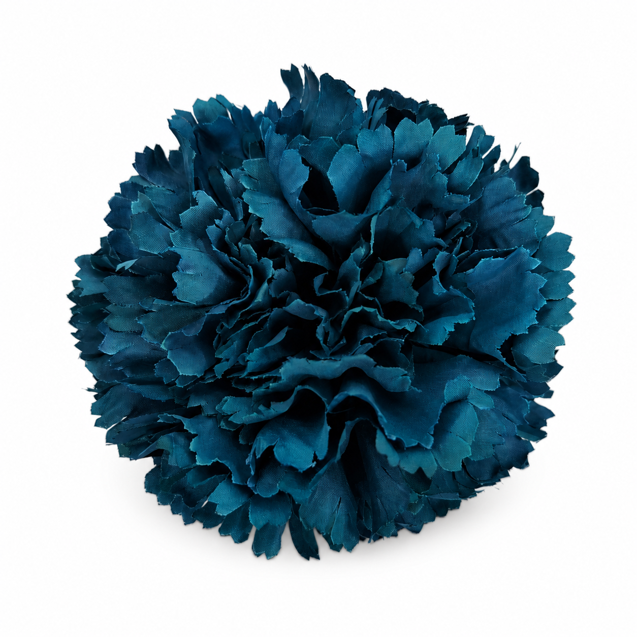 XL-Nelke, große Flamenco-Blume als Haarschmuck für Damen · Marineblau, Ø 13 cm