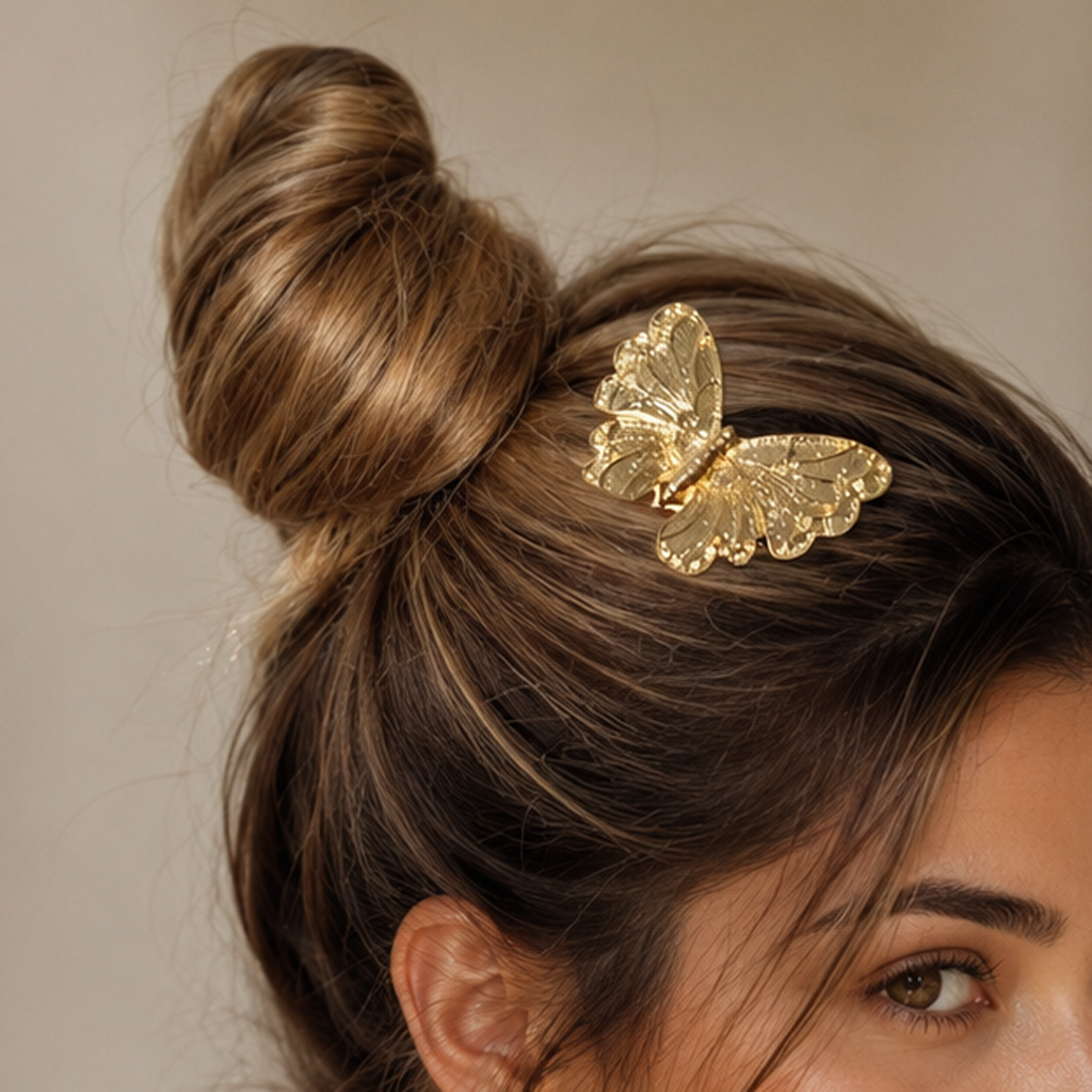 Peineta Doradas Mediana · Mariposa Talla M (últimas unidades!)