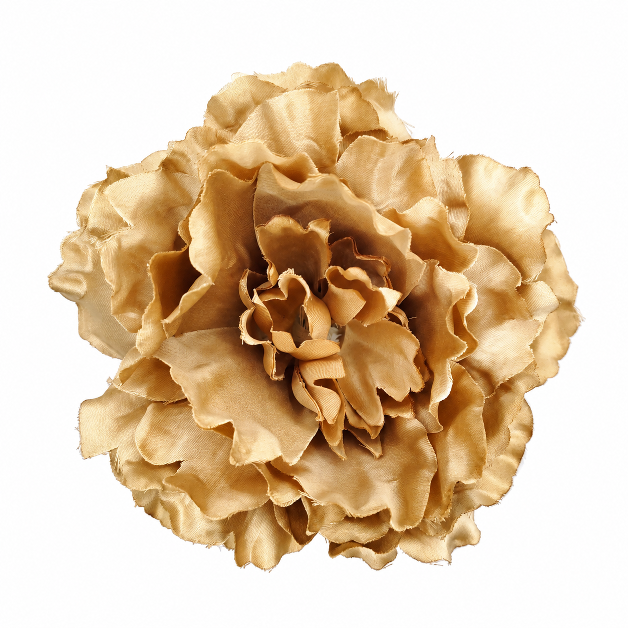 Grande pivoine flamenco pour cheveux · Rouge Ø17 cm
