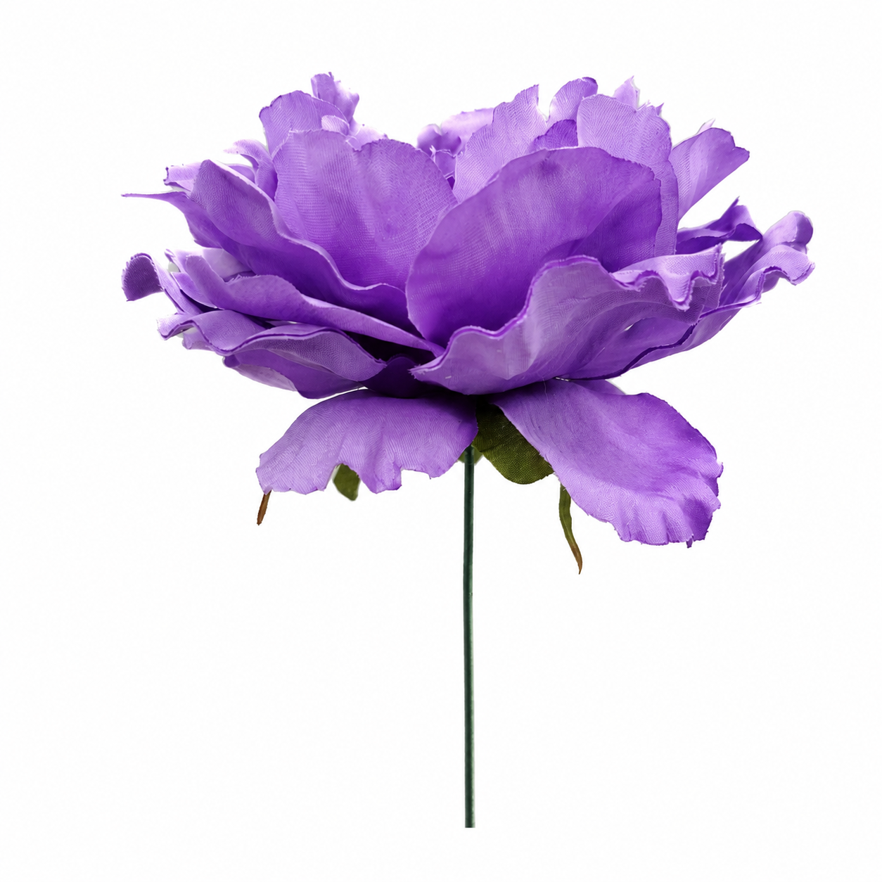Grande pivoine flamenco pour cheveux · Rouge Ø17 cm