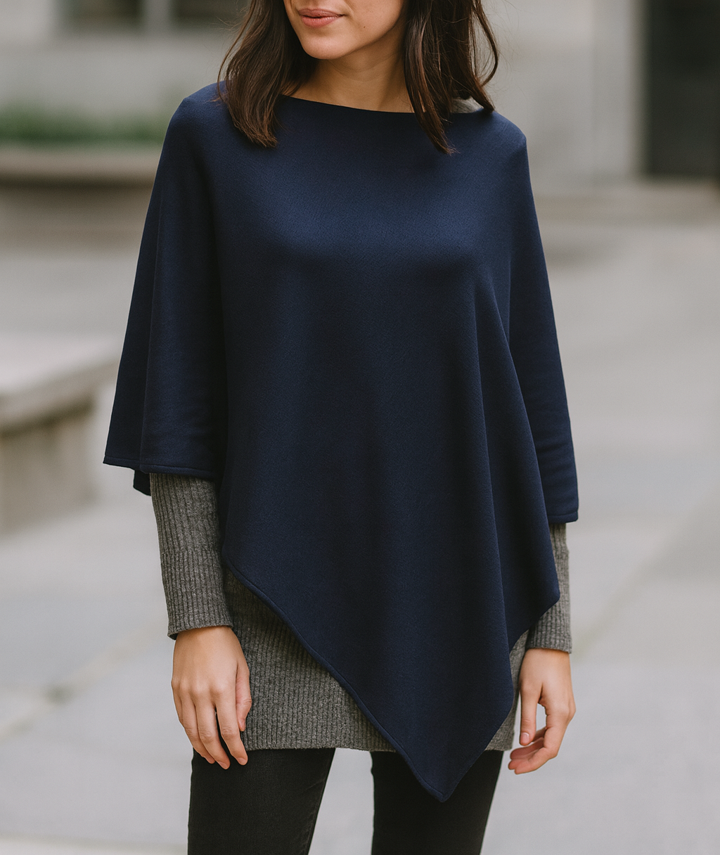 Poncho Reversible · Estrellas/Marino (última unidad!)