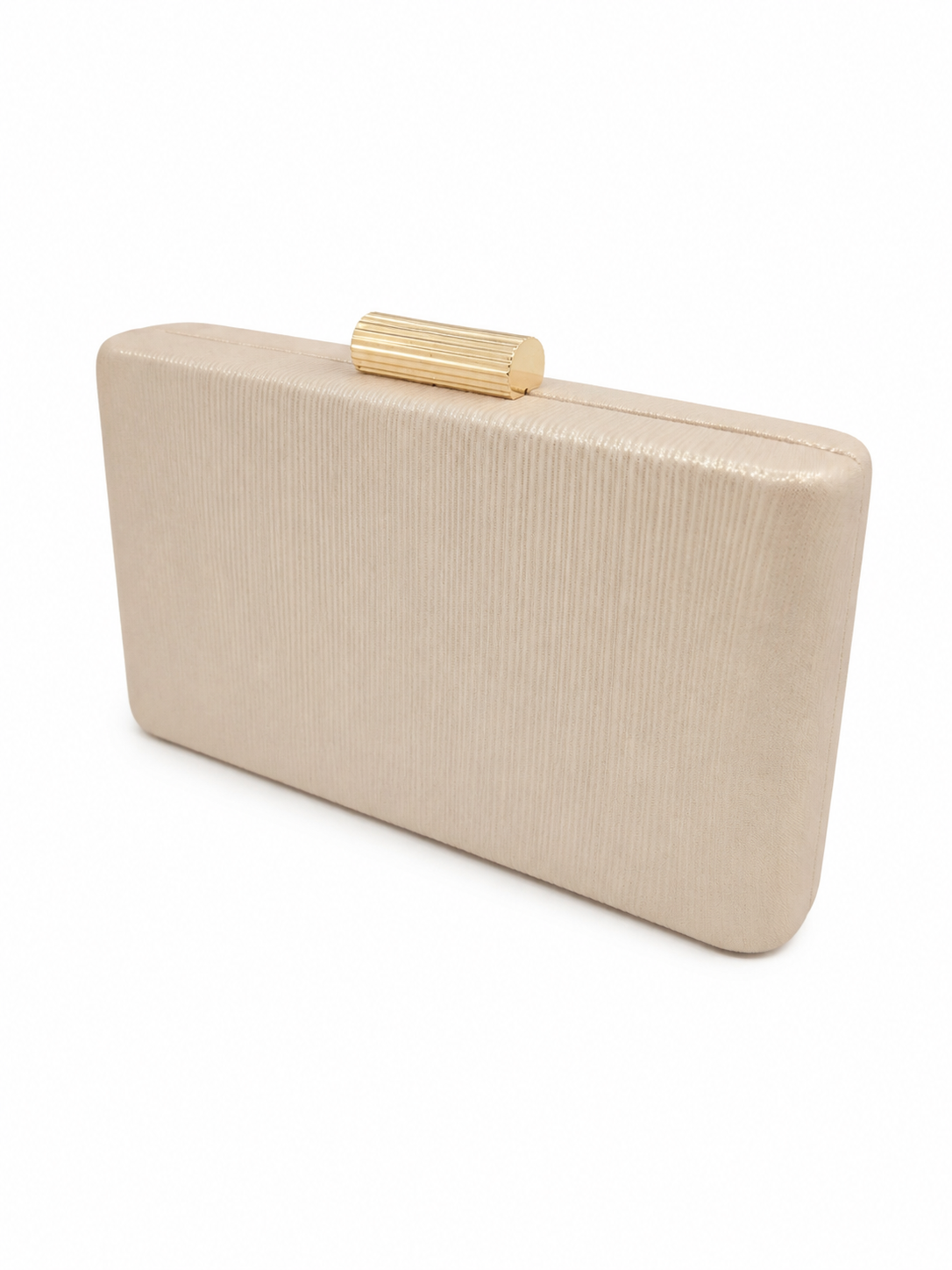 Abendtasche/Clutch · Nachtblaue Streifen