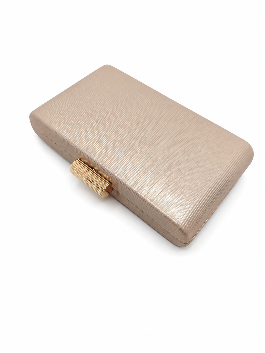 Abendtasche/Clutch · Nachtblaue Streifen