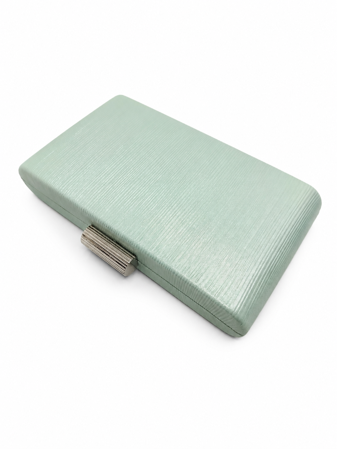 Abendtasche/Clutch · Nachtblaue Streifen
