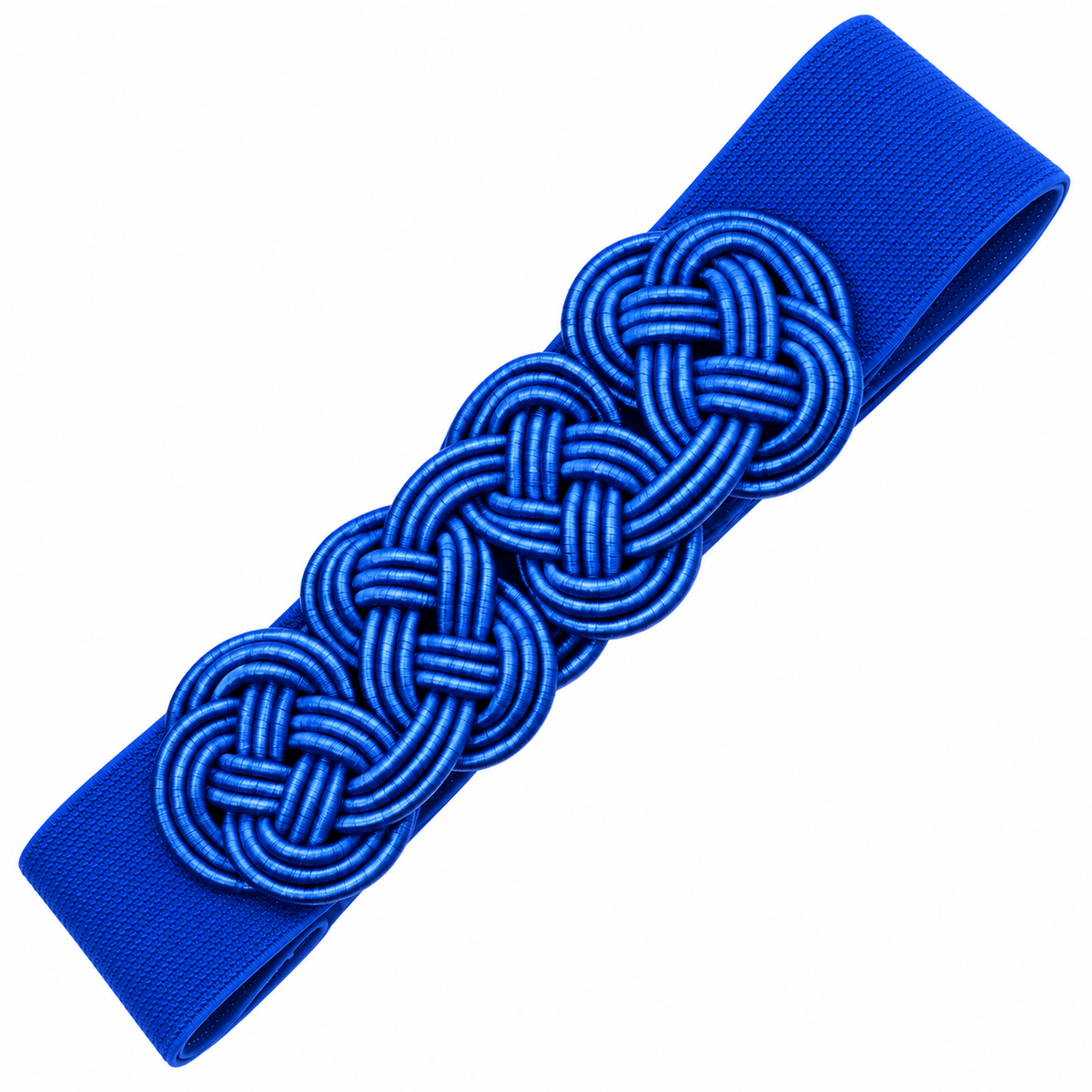 Elastischer Gürtel mit Knoten · Blau (letzter!)