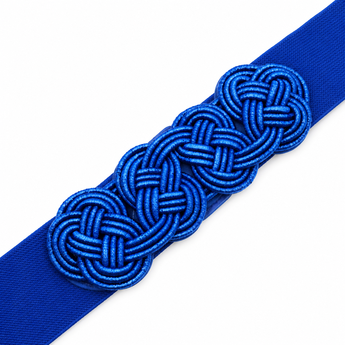 Elastischer Gürtel mit Knoten · Blau (letzter!)