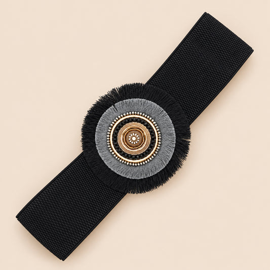 Orbit Elastischer Gürtel · Schwarz