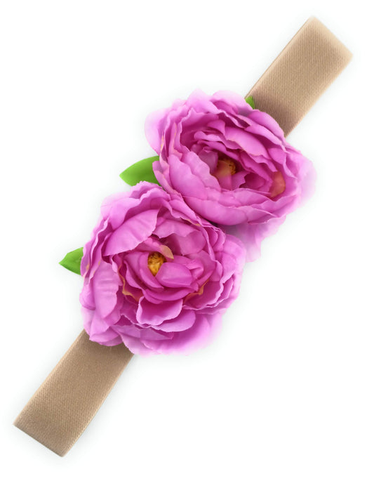 Cinturón Maxi Flores Ø10cm · Buganvilla