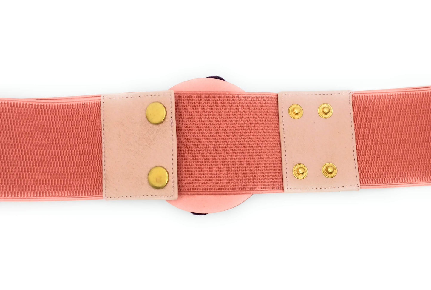 Cinturón Elástico Pompones · Rosa