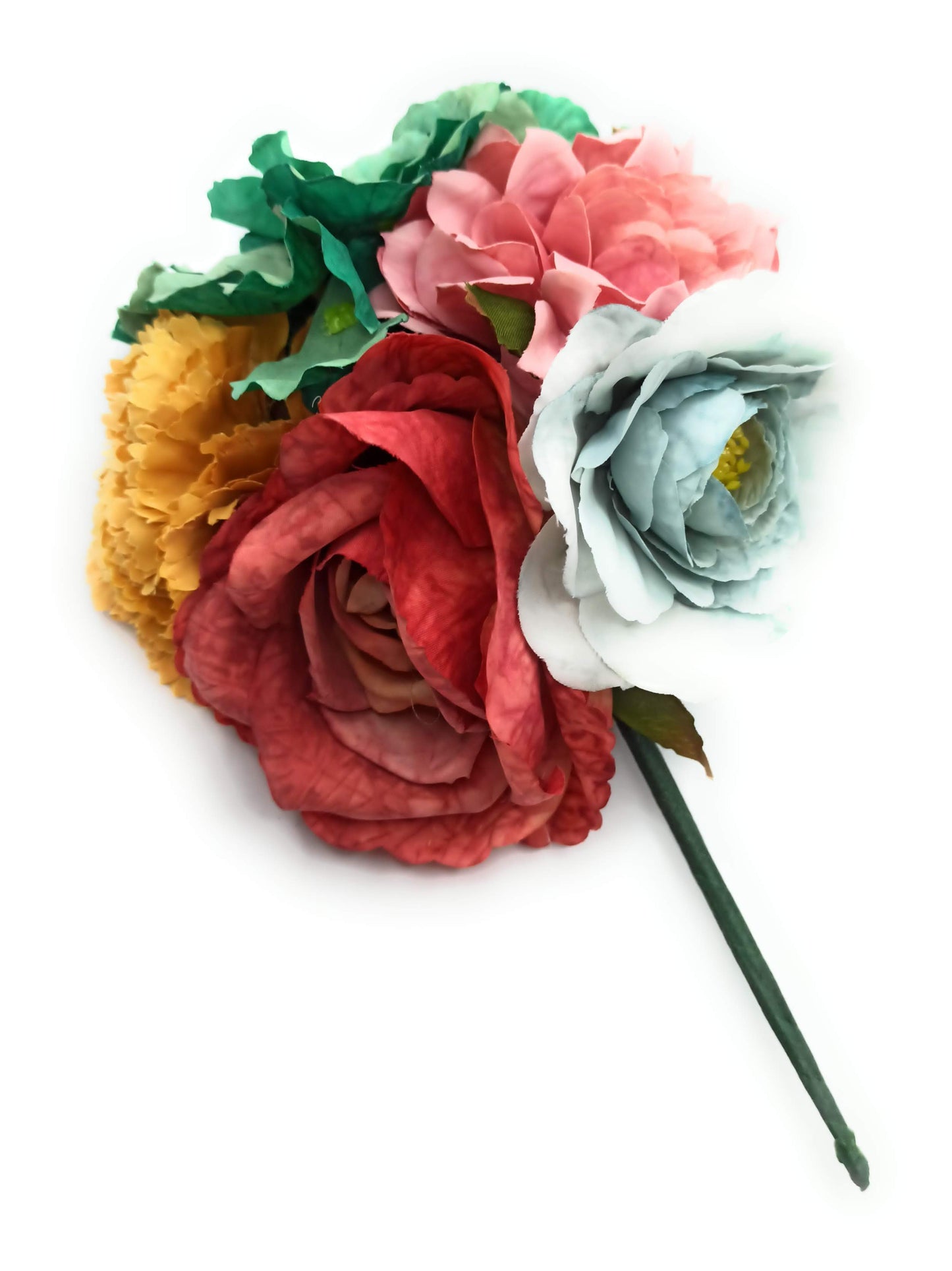 Ramillete Flores Flamencas Feria de Abril y El Rocío · Multicolor