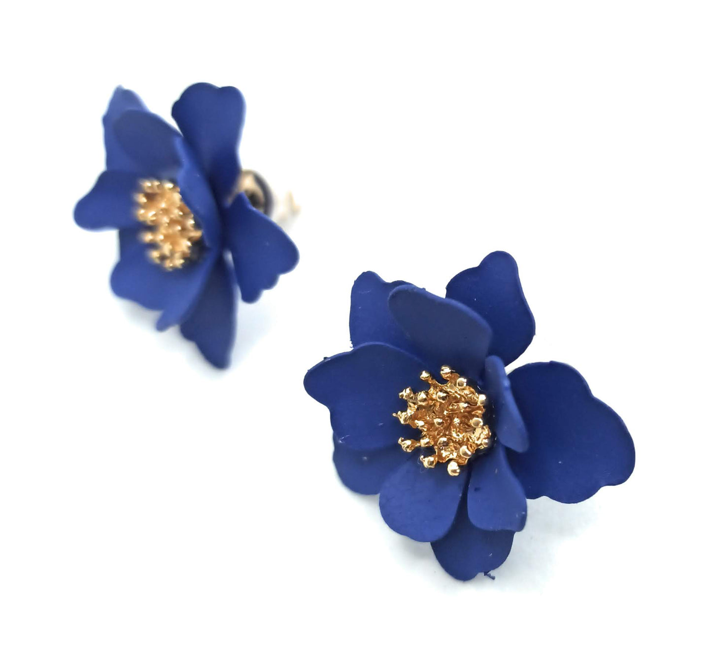 Pendientes Florecitas · Azul