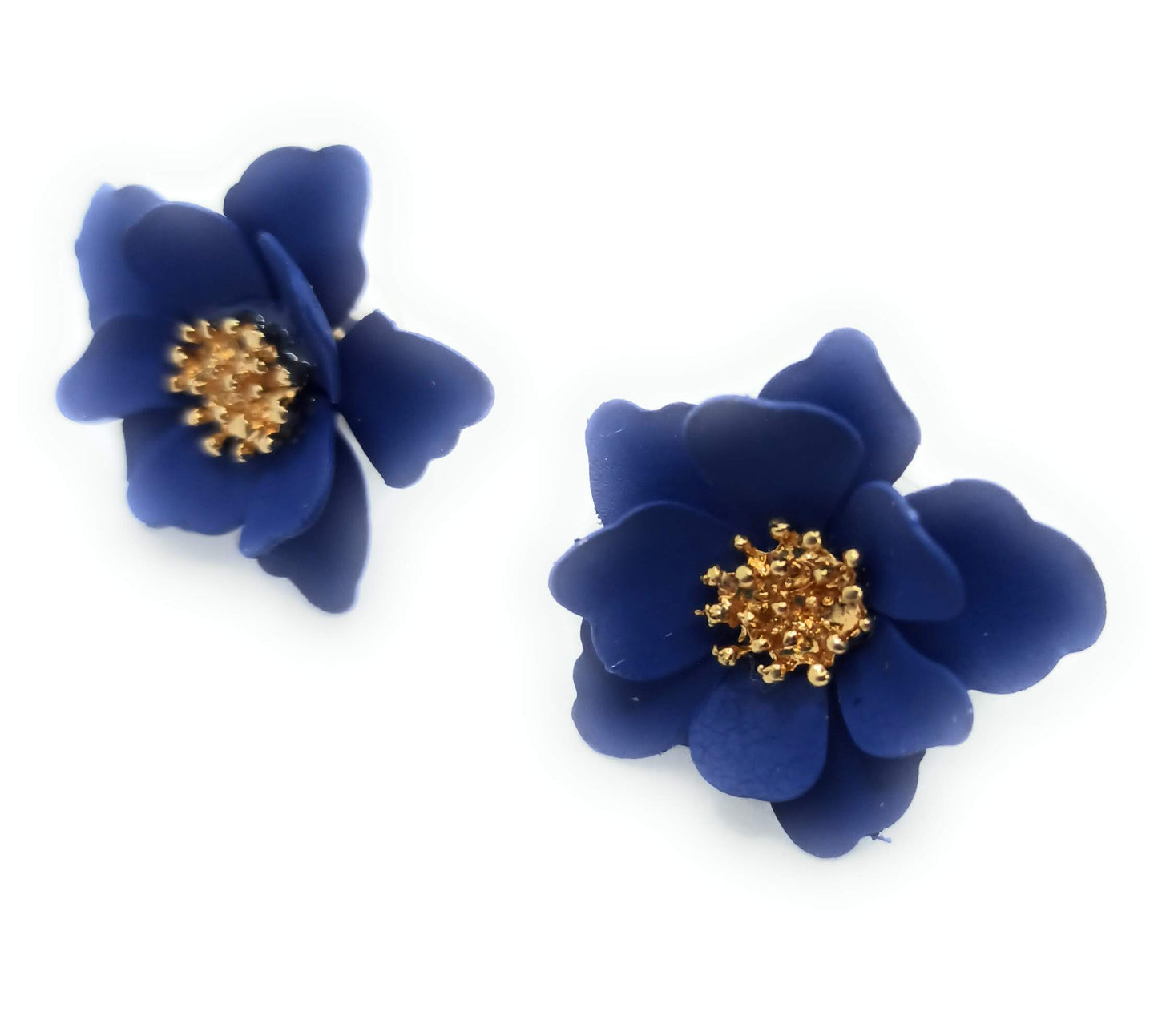 Pendientes Florecitas · Azul