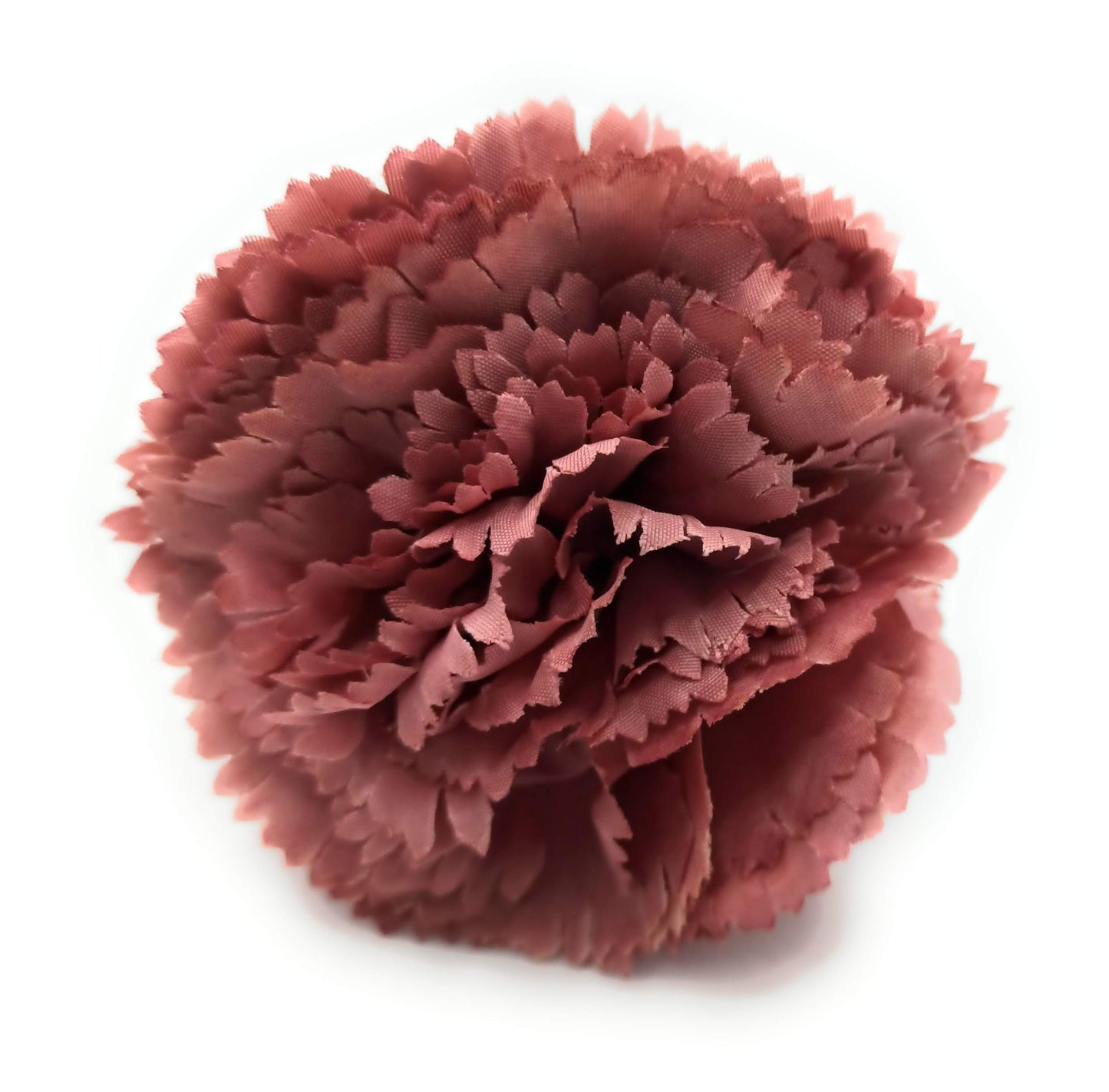 Clavel Flamenco Flor Pelo Ø9cm · Rosa Viejo Oscuro