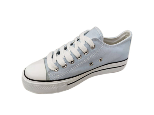 Zapatillas de Lona · Celeste (T.36 - T.41)